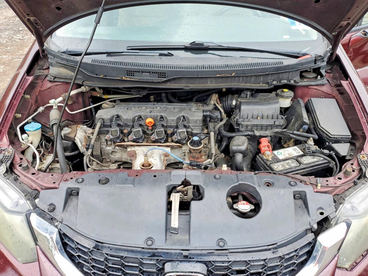 2015 Honda Civic Ex Maroon vin: 19XFB2F81FE291749