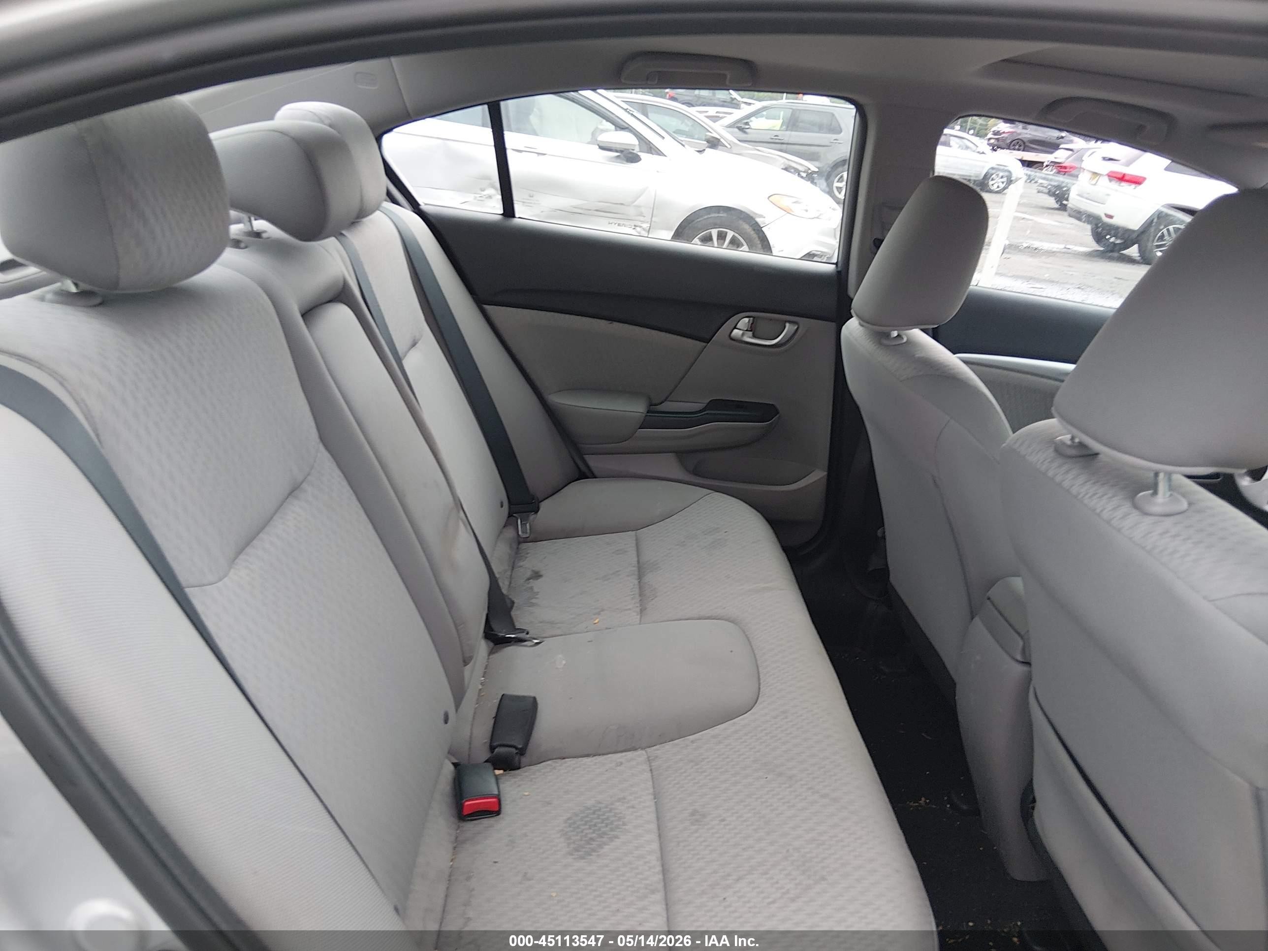 2015 Honda Civic Ex Silver vin: 19XFB2F81FE293419