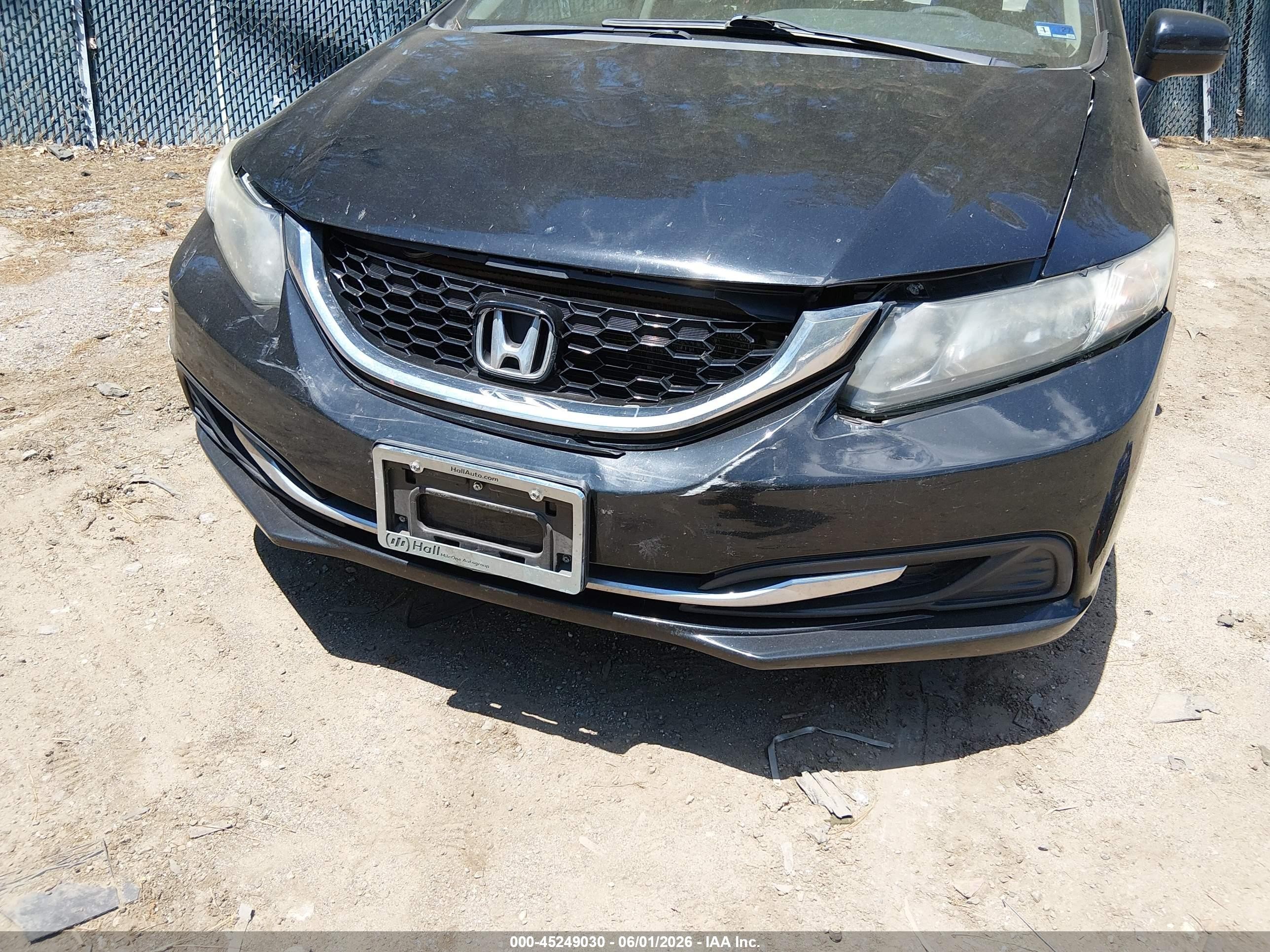 2015 Honda Civic Ex Black vin: 19XFB2F81FE297406