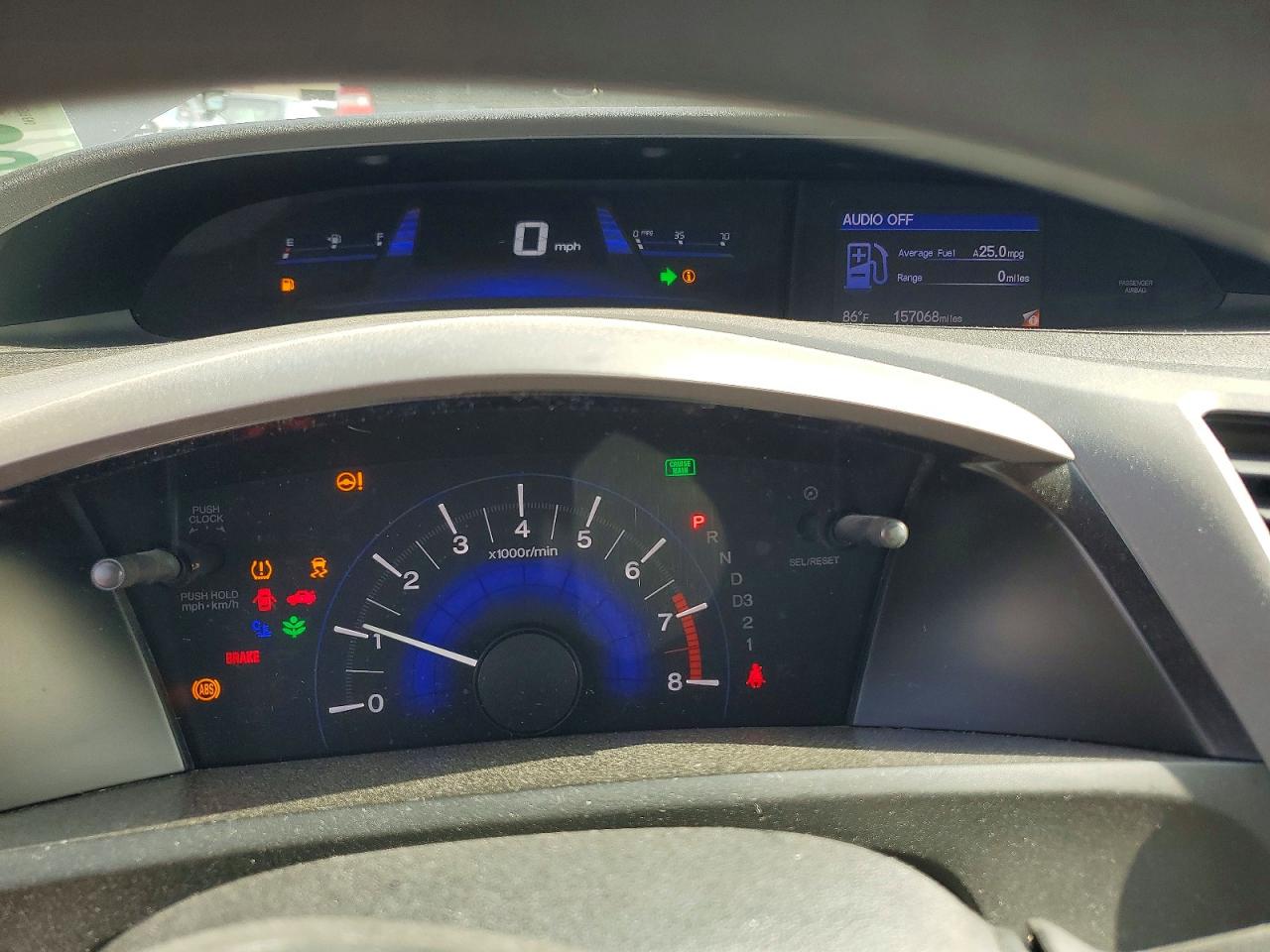 2012 Honda Civic Ex Gray vin: 19XFB2F82CE027242