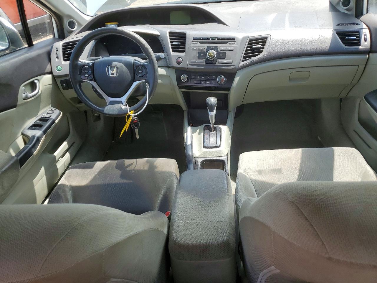 2012 Honda Civic Ex Silver vin: 19XFB2F82CE045028