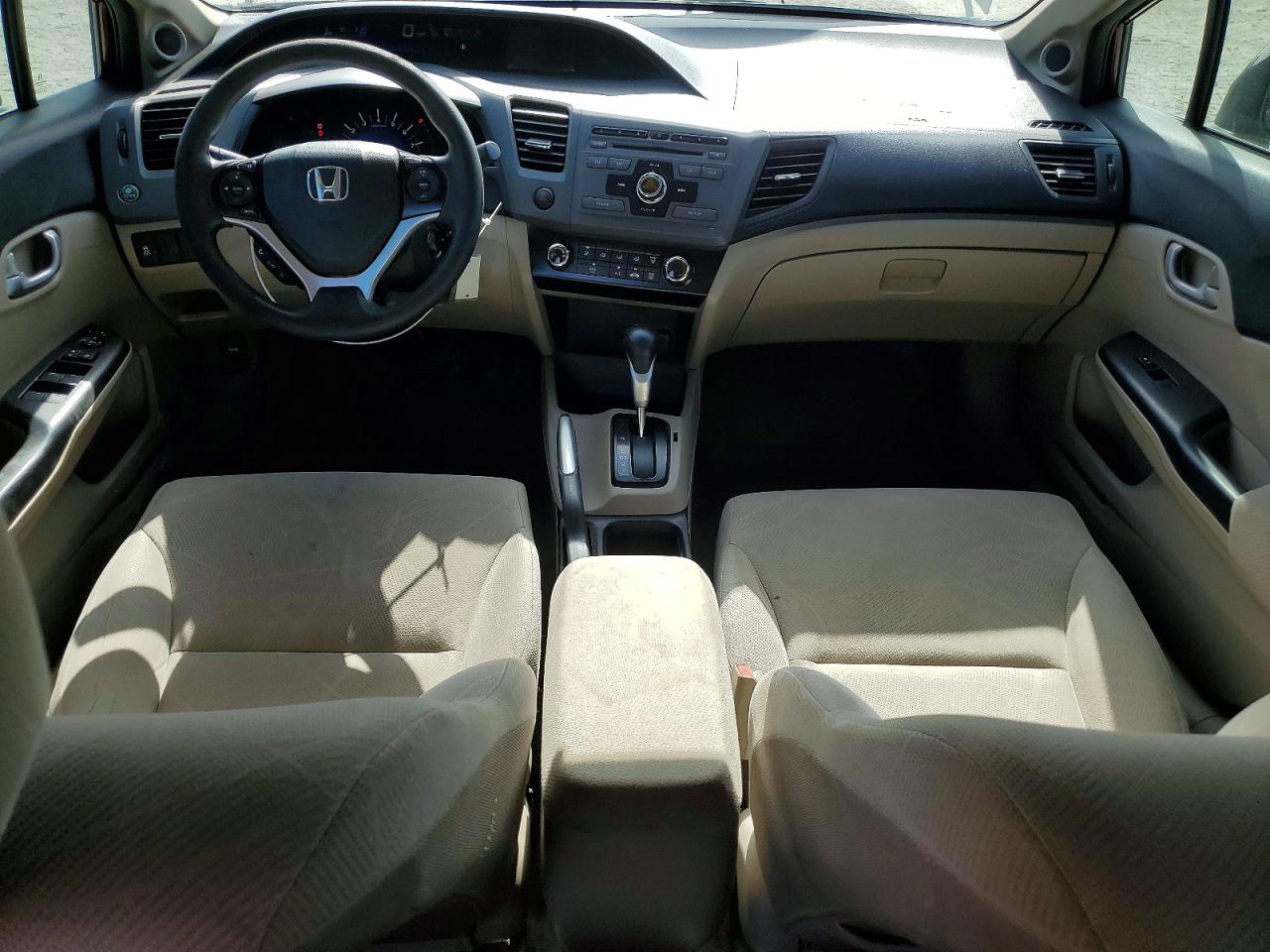 2012 Honda Civic Ex Burgundy vin: 19XFB2F82CE053579