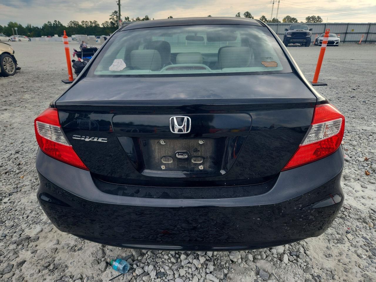 2012 Honda Civic Ex Black vin: 19XFB2F82CE058703