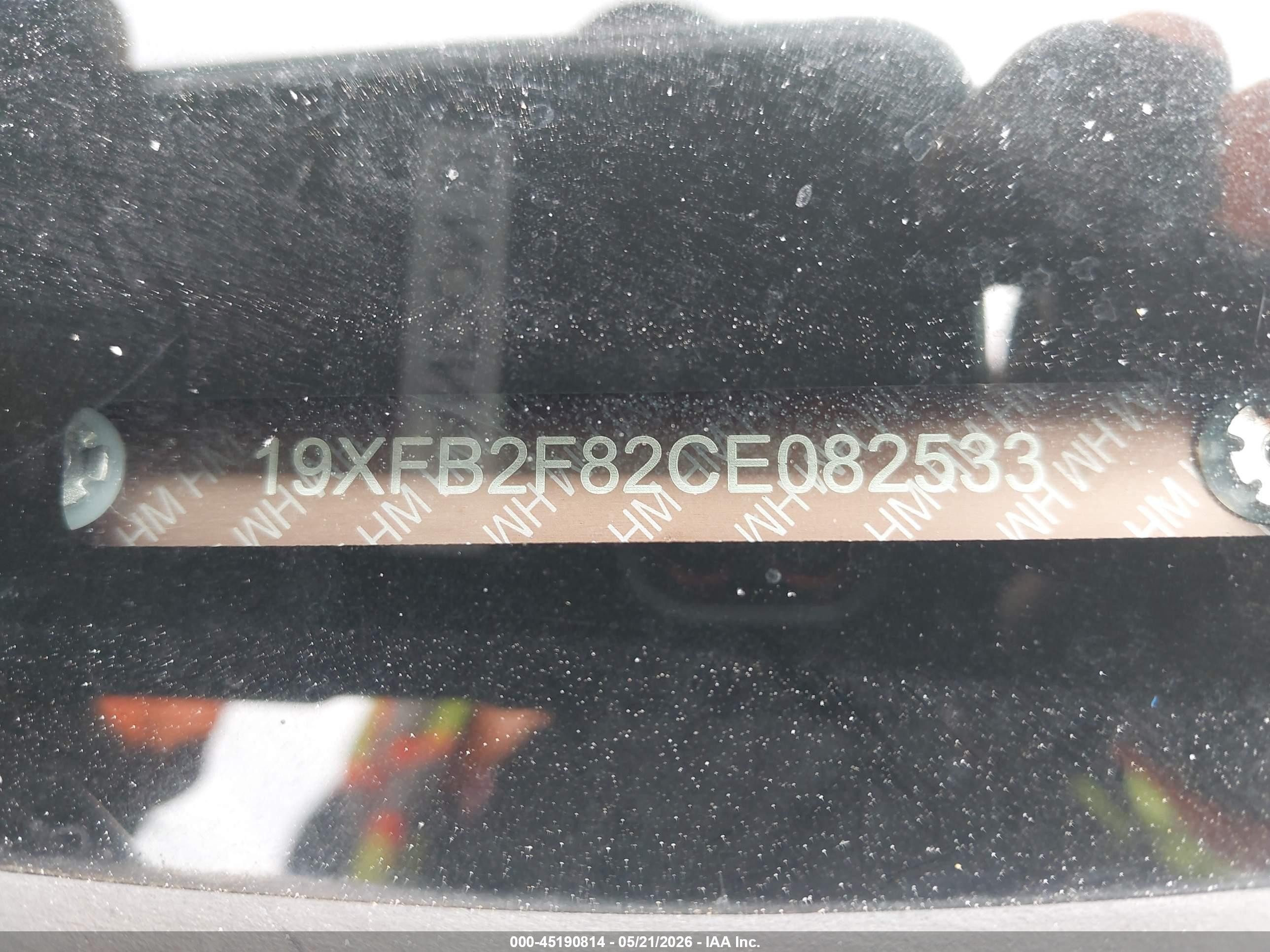 2012 Honda Civic Ex Burgundy vin: 19XFB2F82CE082533