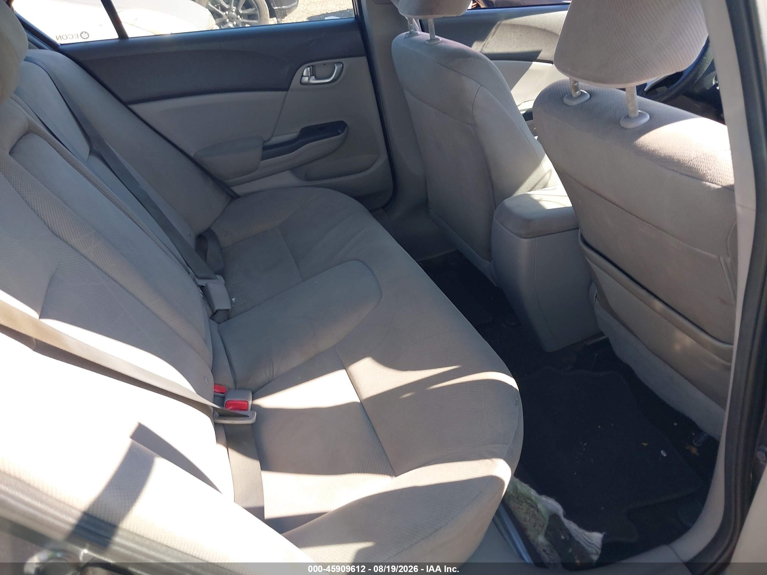 2012 Honda Civic Ex Gray vin: 19XFB2F82CE315925