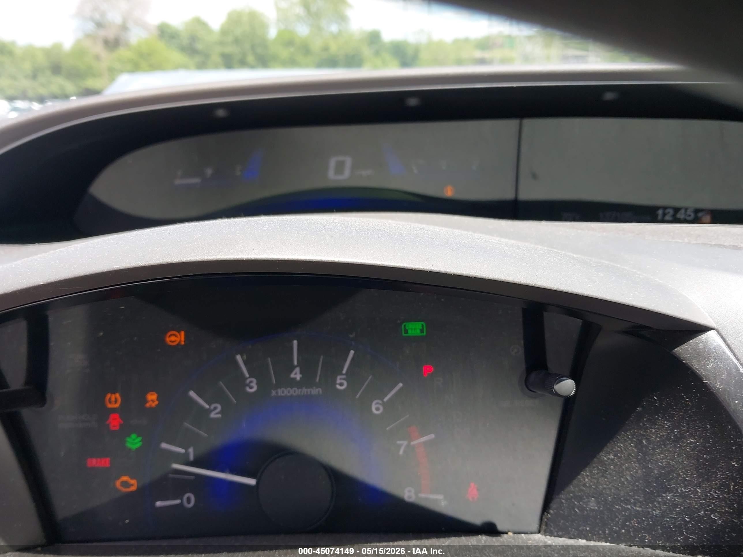 2012 Honda Civic Ex Silver vin: 19XFB2F82CE335964