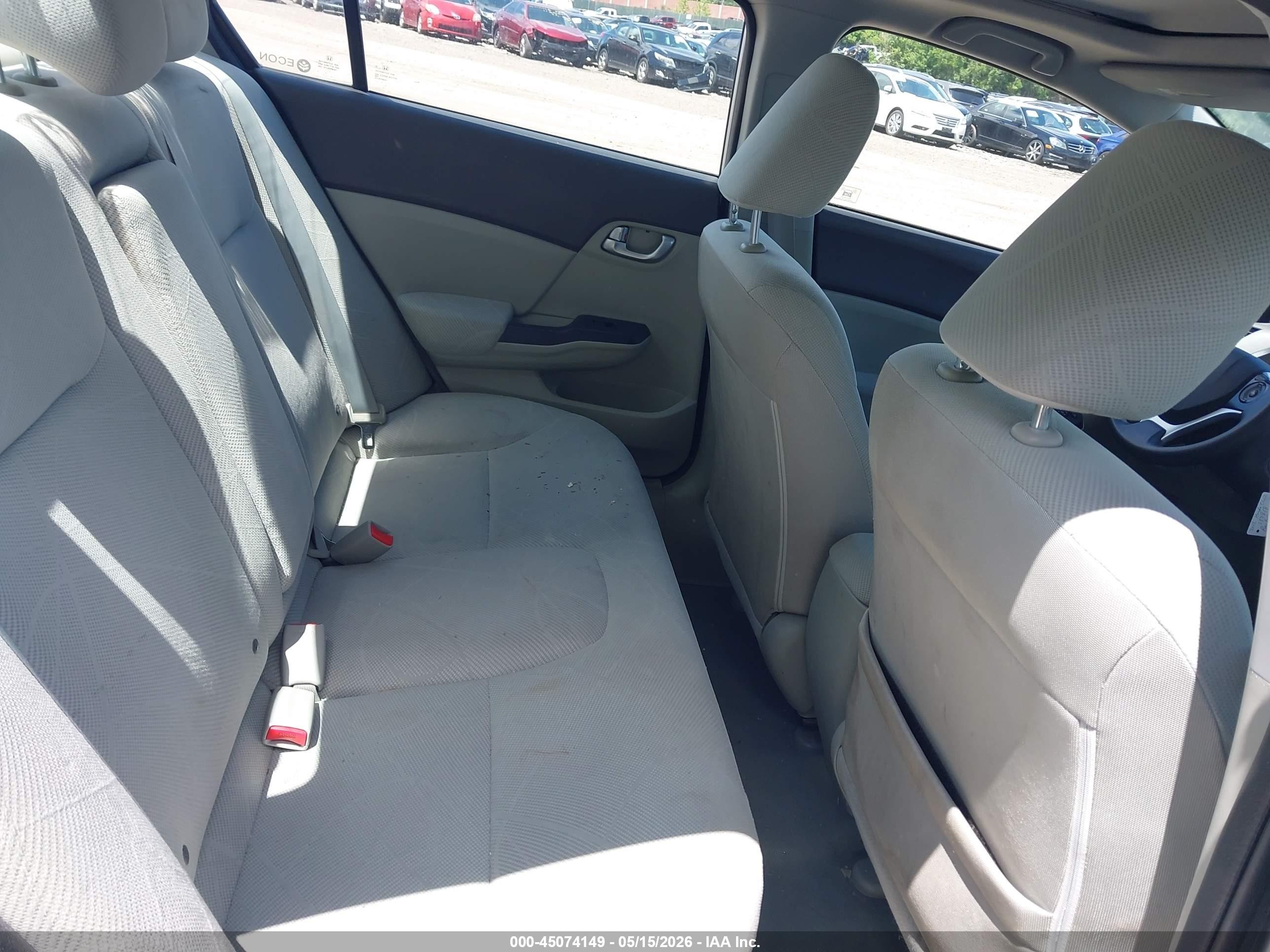 2012 Honda Civic Ex Silver vin: 19XFB2F82CE335964