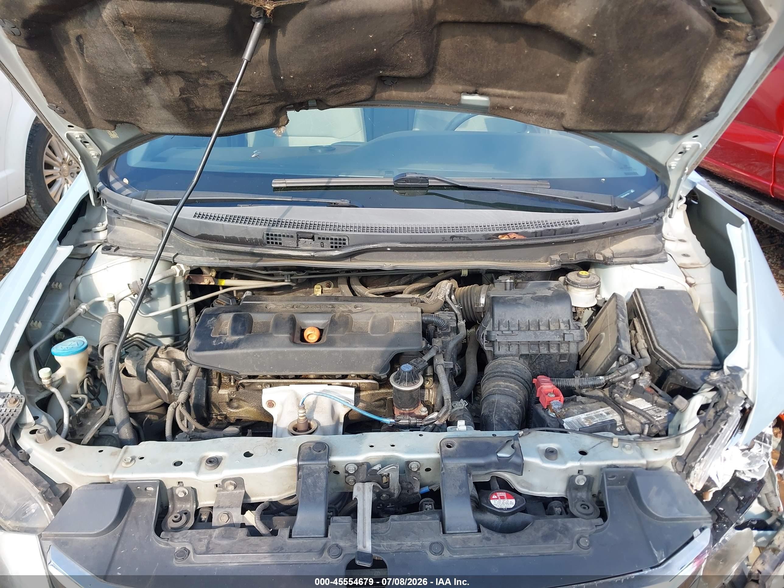 2012 Honda Civic Ex Silver vin: 19XFB2F82CE345720