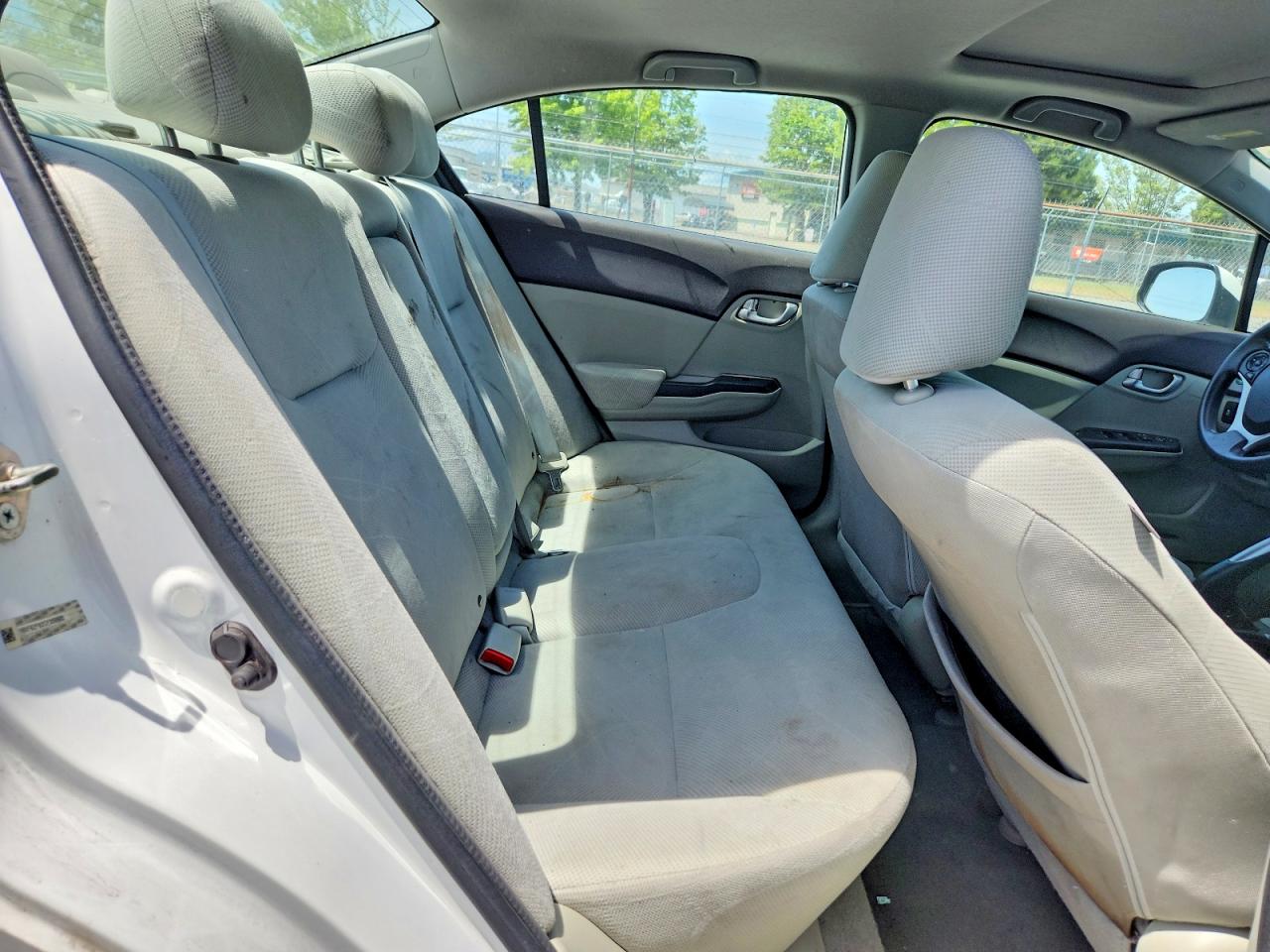 2012 Honda Civic Ex White vin: 19XFB2F82CE359505