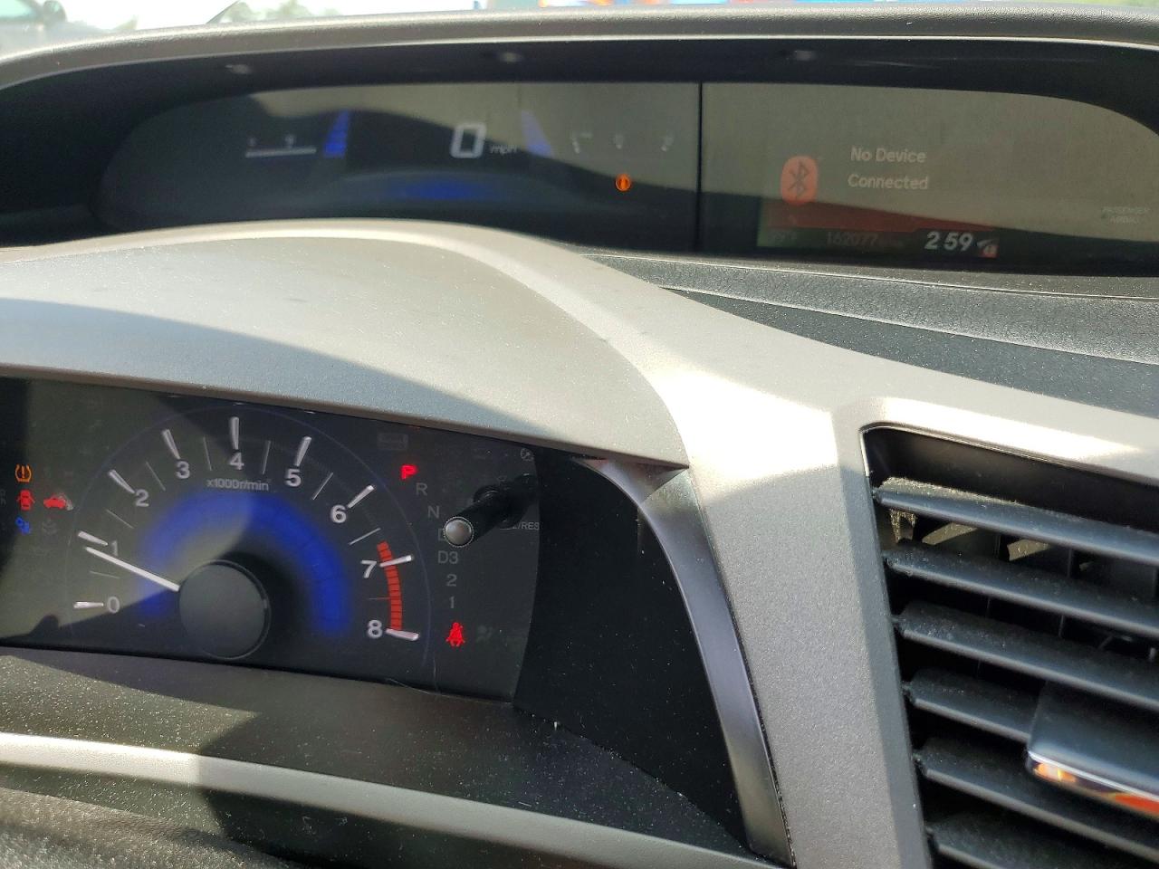 2012 Honda Civic Ex Gray vin: 19XFB2F82CE383576