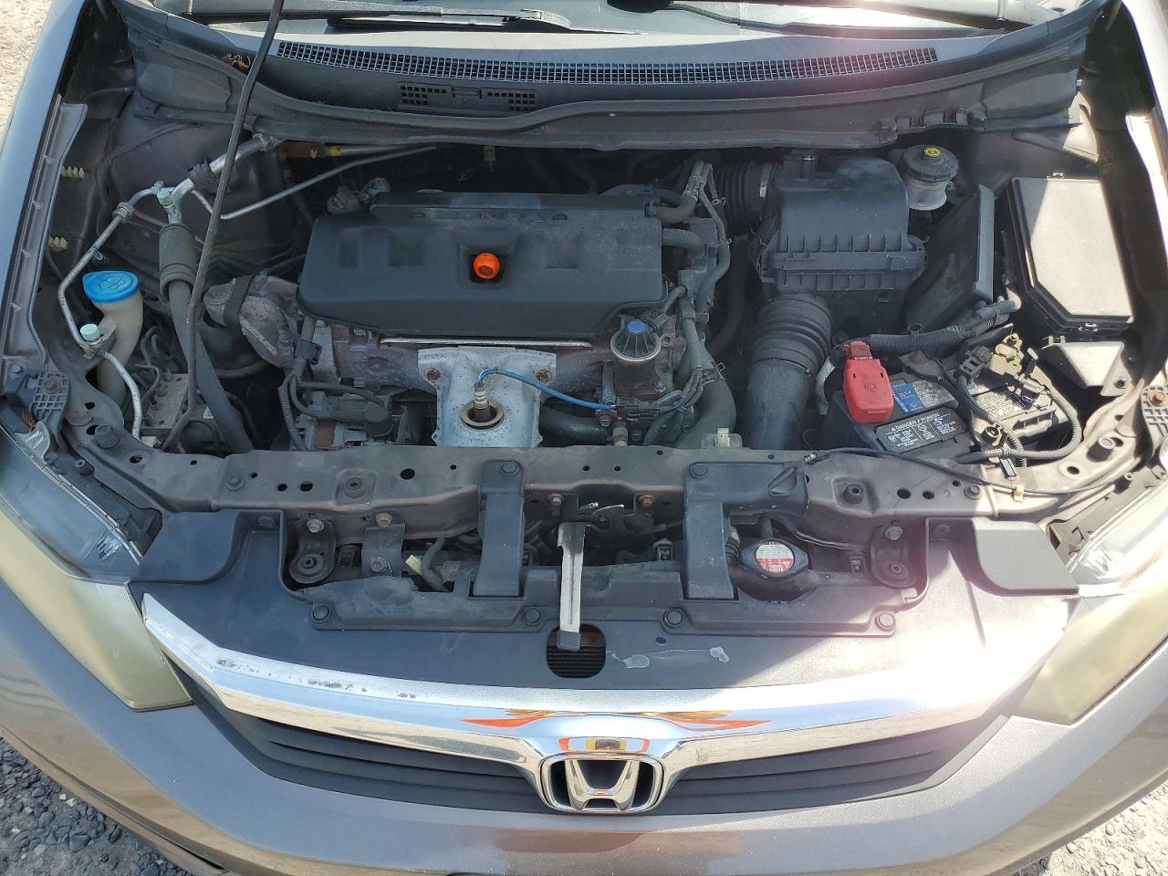 2012 Honda Civic Ex Gray vin: 19XFB2F82CE383576