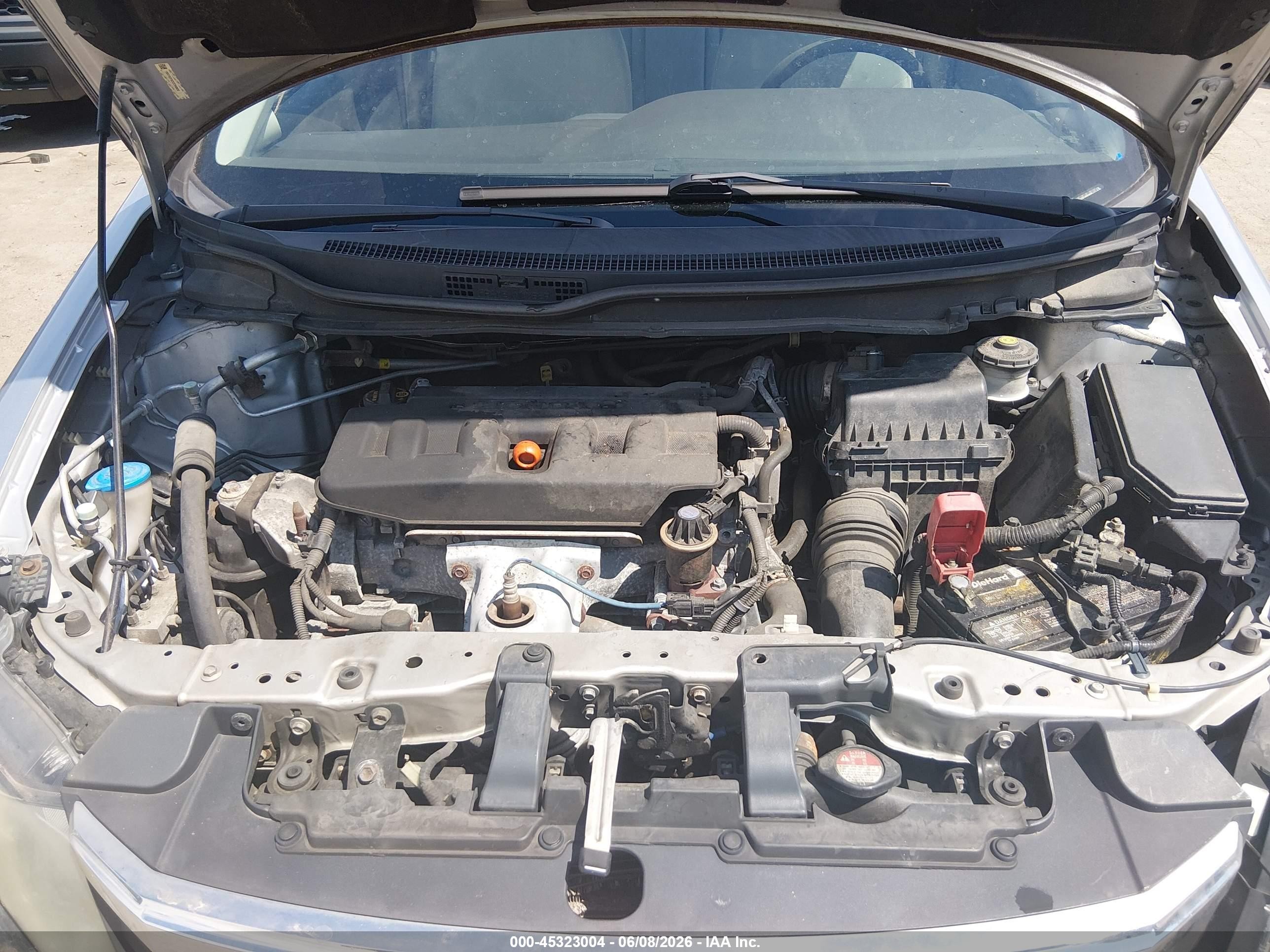 2012 Honda Civic Ex Silver vin: 19XFB2F82CE390835