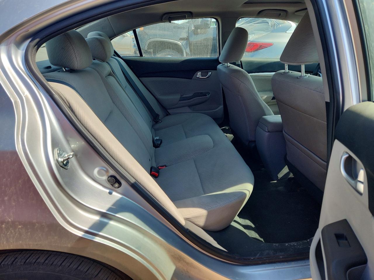 2013 Honda Civic Ex Silver vin: 19XFB2F82DE023967