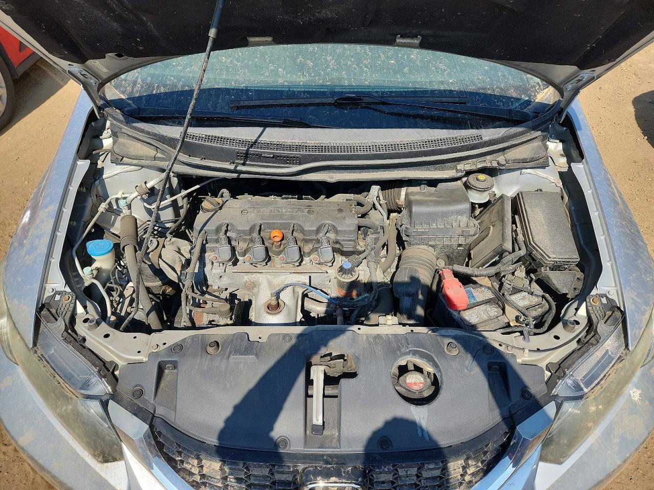 2013 Honda Civic Ex Silver vin: 19XFB2F82DE023967