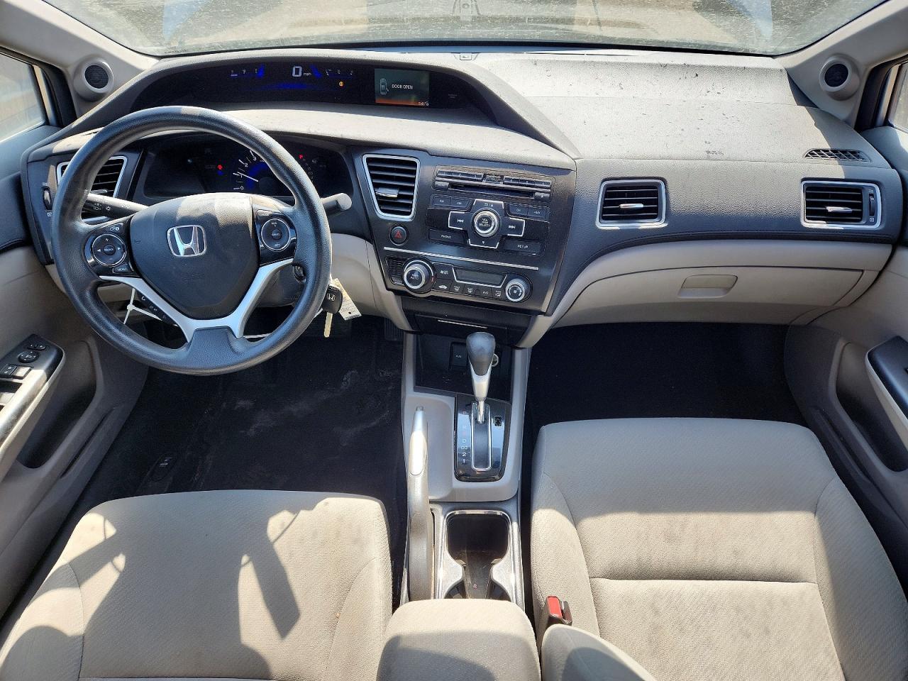 2013 Honda Civic Ex Silver vin: 19XFB2F82DE023967