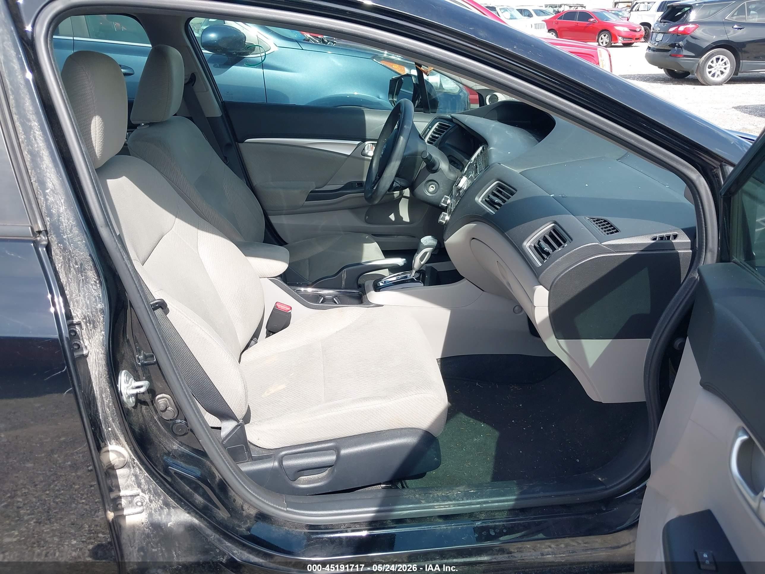2013 Honda Civic Ex Black vin: 19XFB2F82DE026917