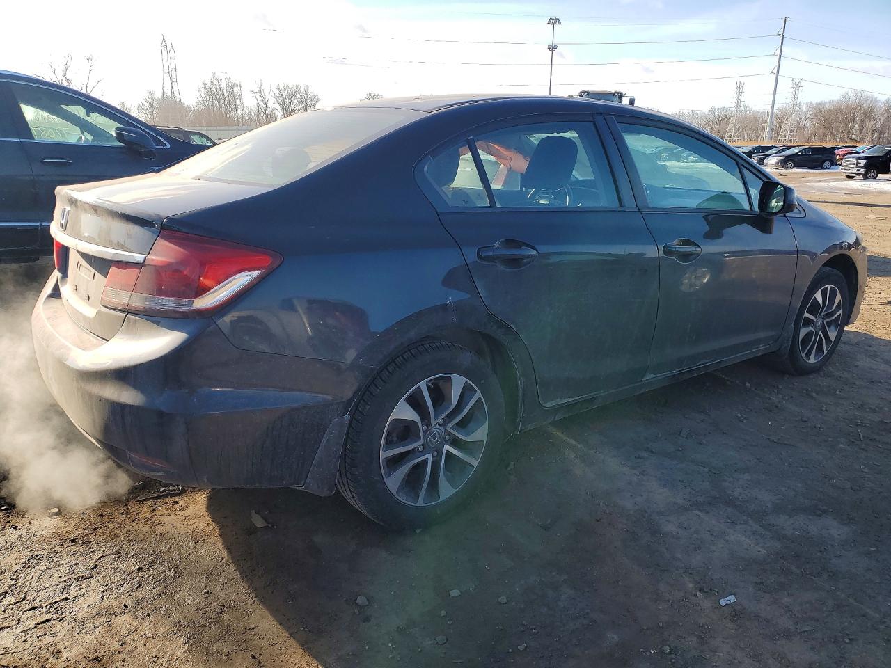 2013 Honda Civic Ex Black vin: 19XFB2F82DE028246