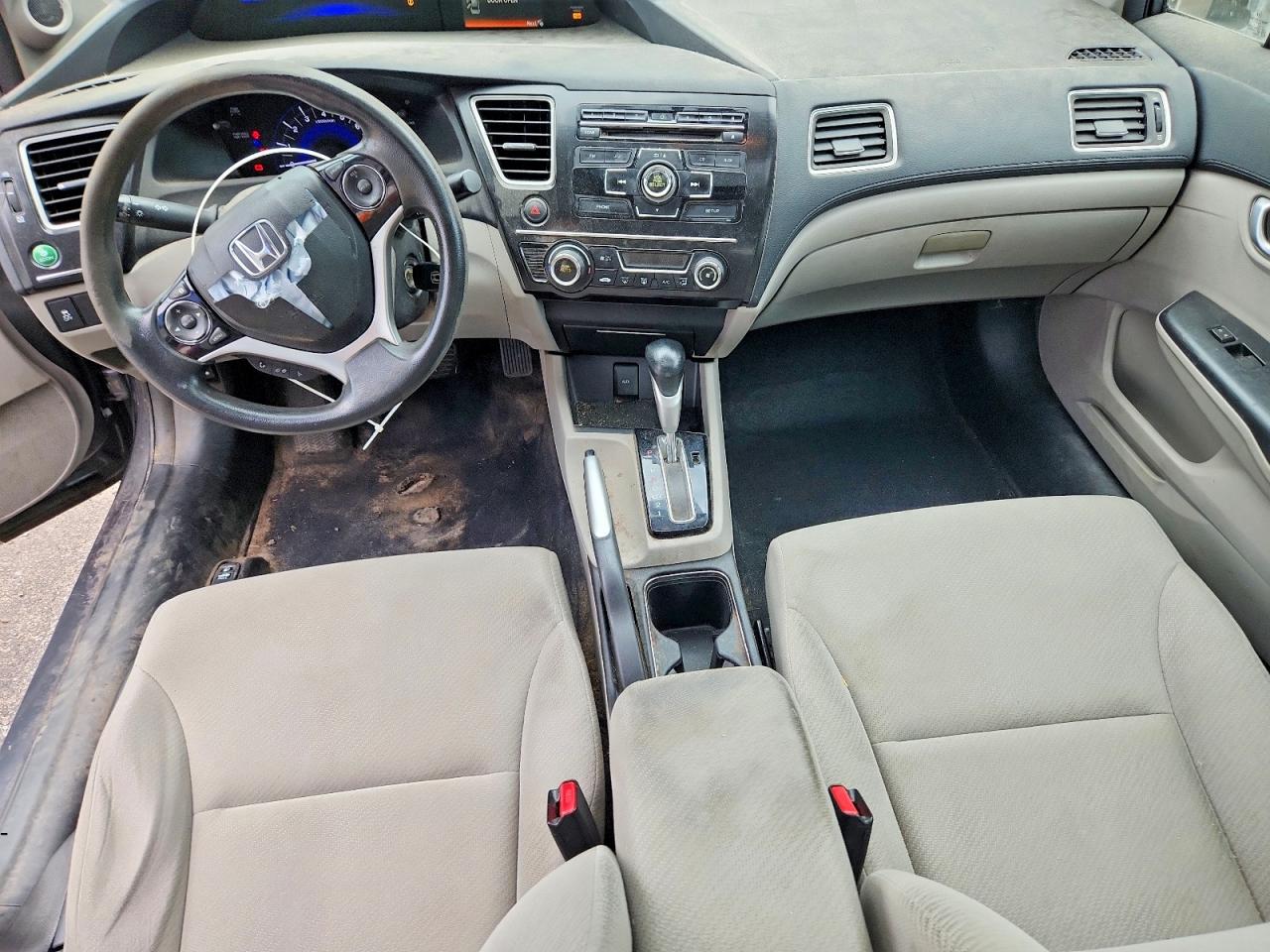 2013 Honda Civic Ex Gray vin: 19XFB2F82DE061750