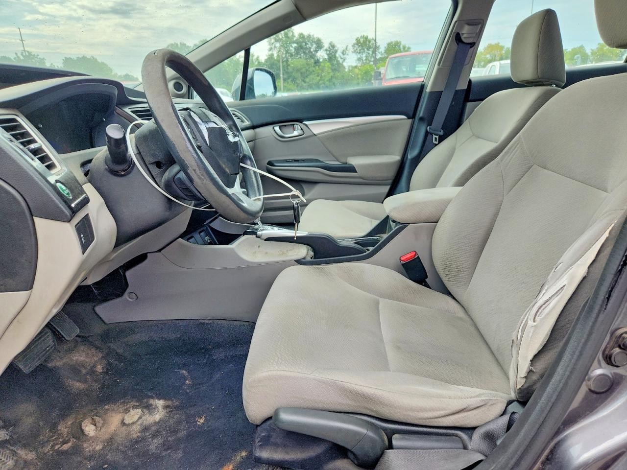 2013 Honda Civic Ex Gray vin: 19XFB2F82DE061750