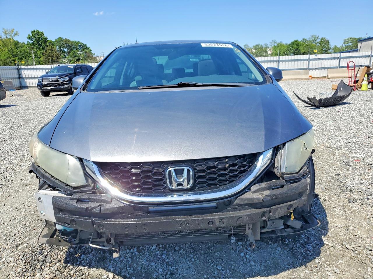 2013 Honda Civic Ex Gray vin: 19XFB2F82DE062400