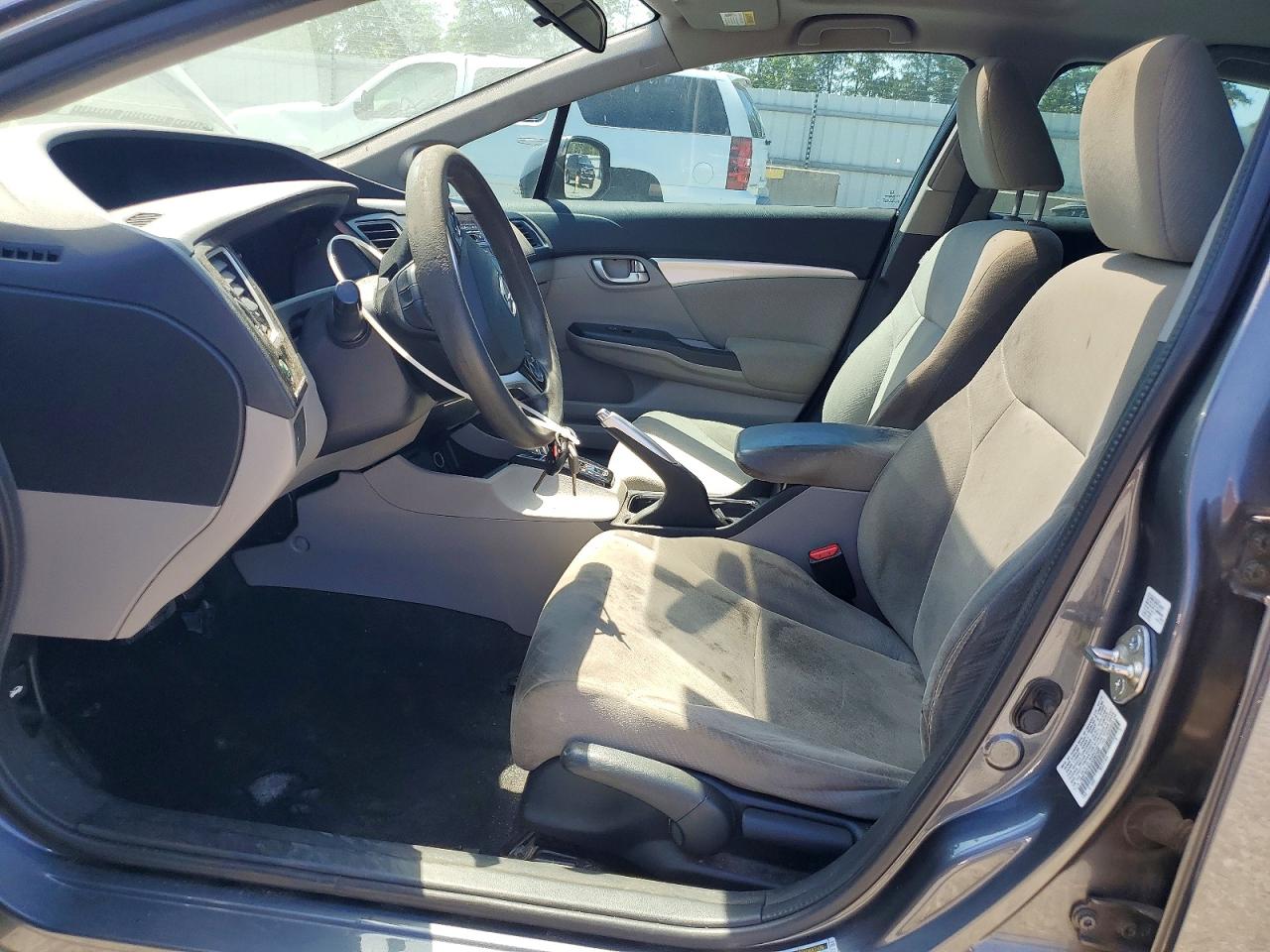 2013 Honda Civic Ex Gray vin: 19XFB2F82DE062400