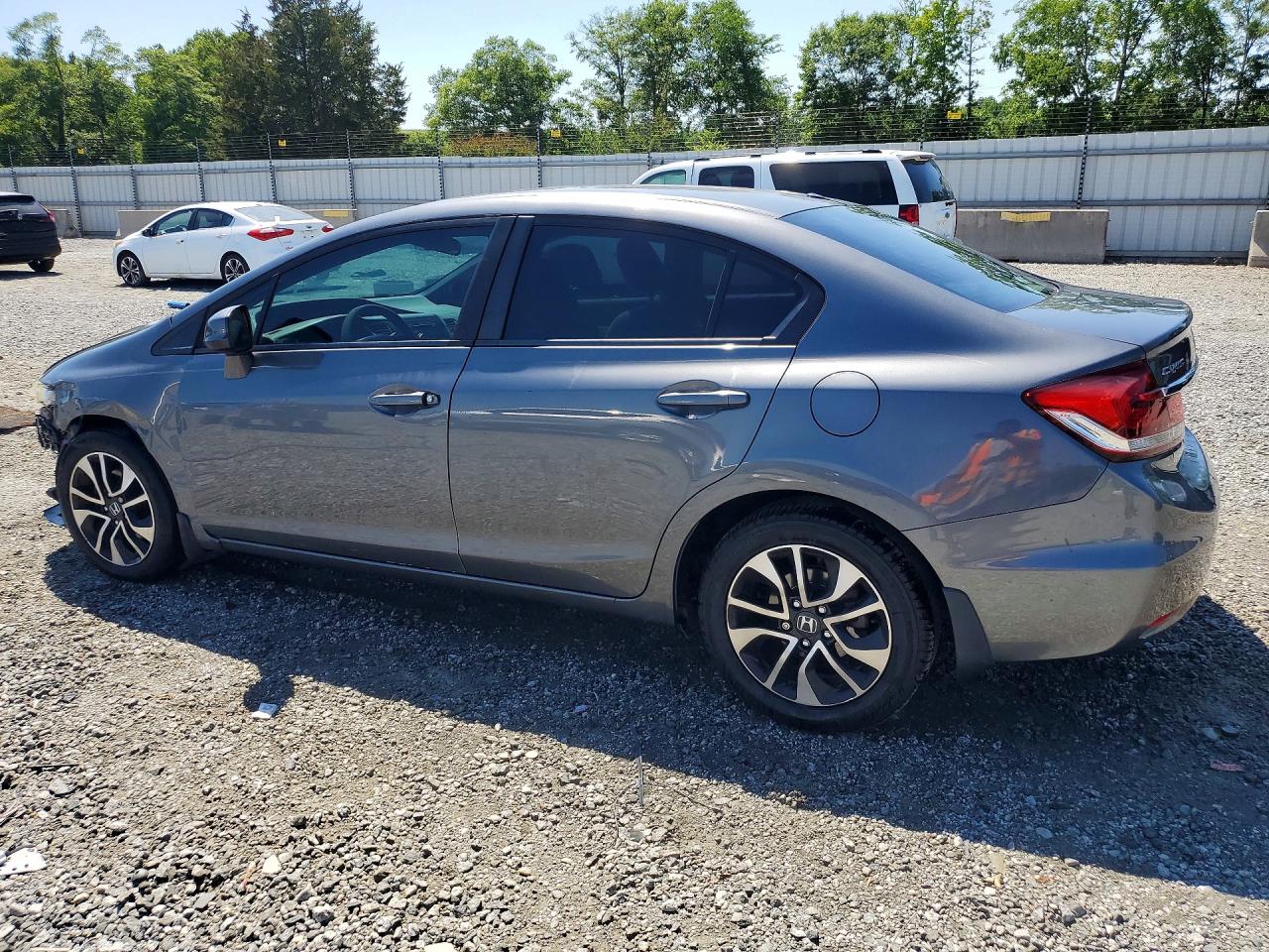 2013 Honda Civic Ex Gray vin: 19XFB2F82DE062400
