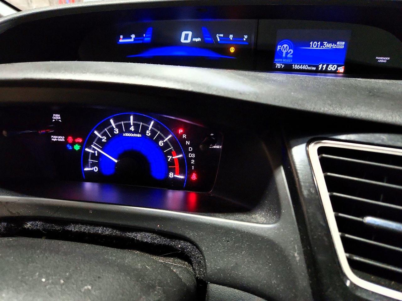 2013 Honda Civic Ex Silver vin: 19XFB2F82DE067998