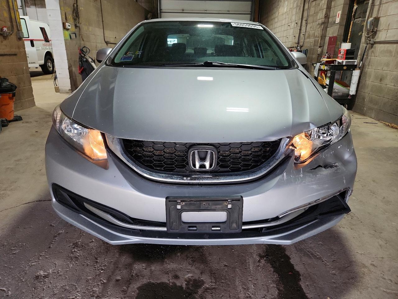 2013 Honda Civic Ex Silver vin: 19XFB2F82DE067998