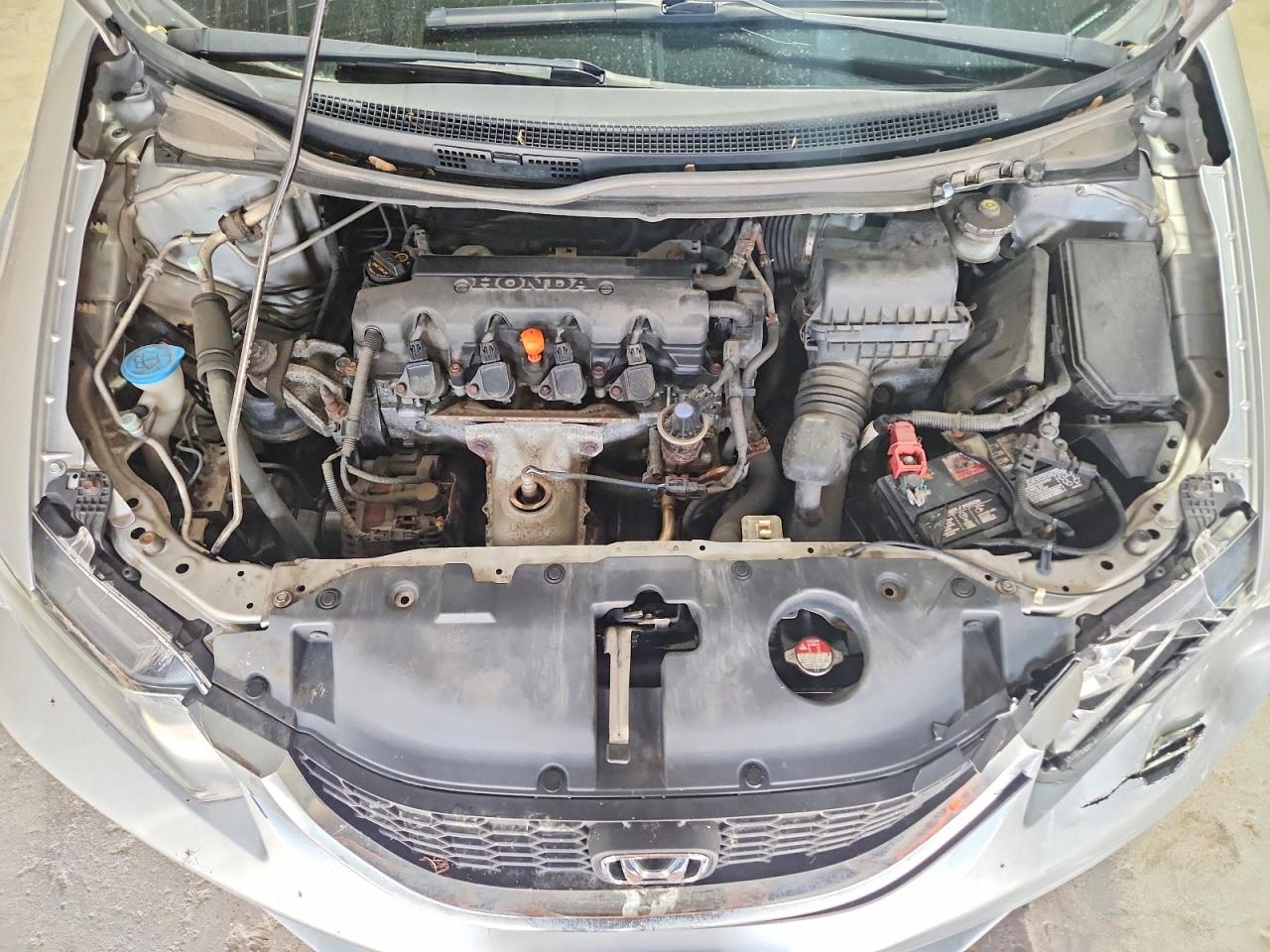 2013 Honda Civic Ex Silver vin: 19XFB2F82DE067998