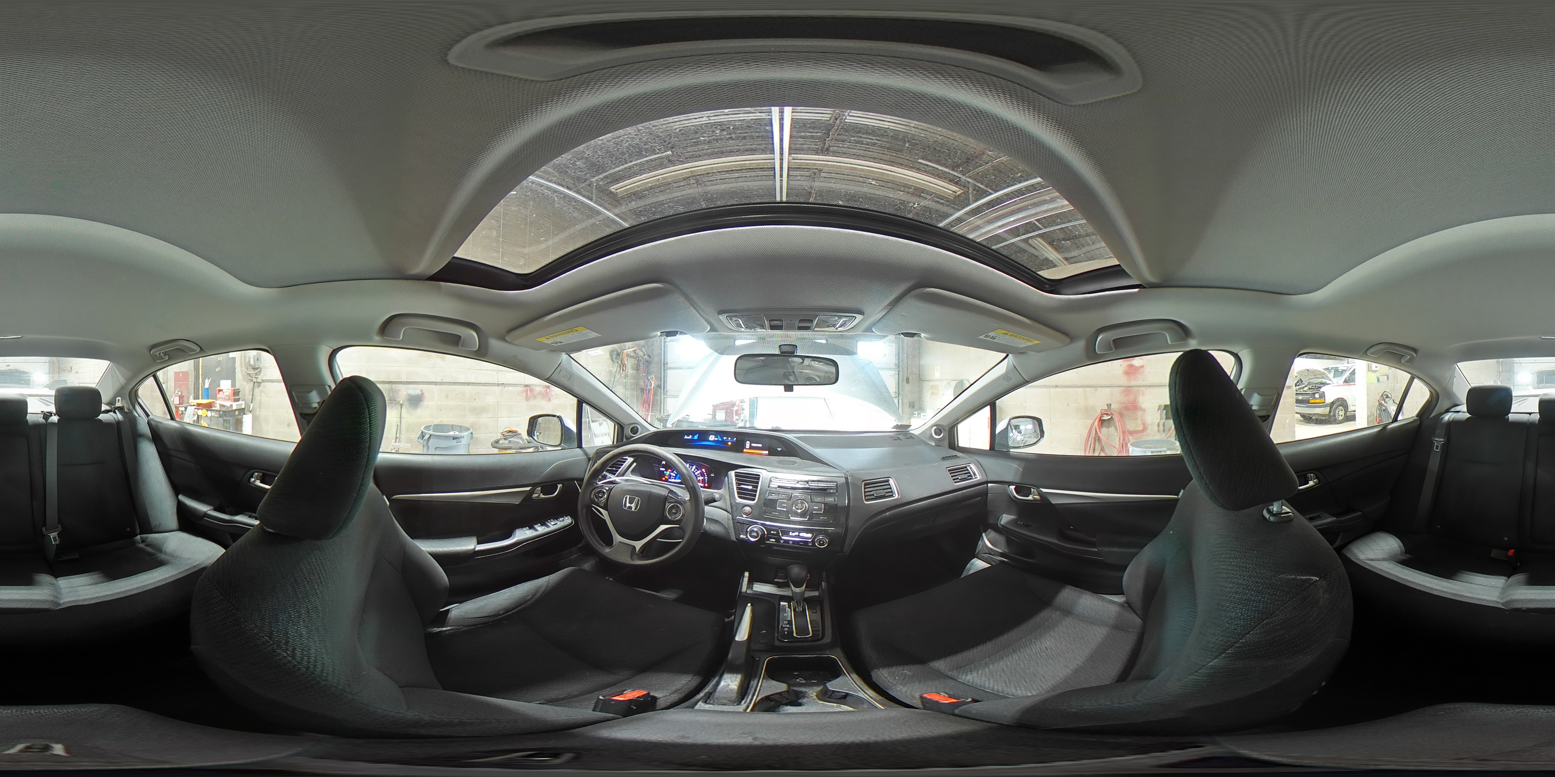 2013 Honda Civic Ex Silver vin: 19XFB2F82DE067998