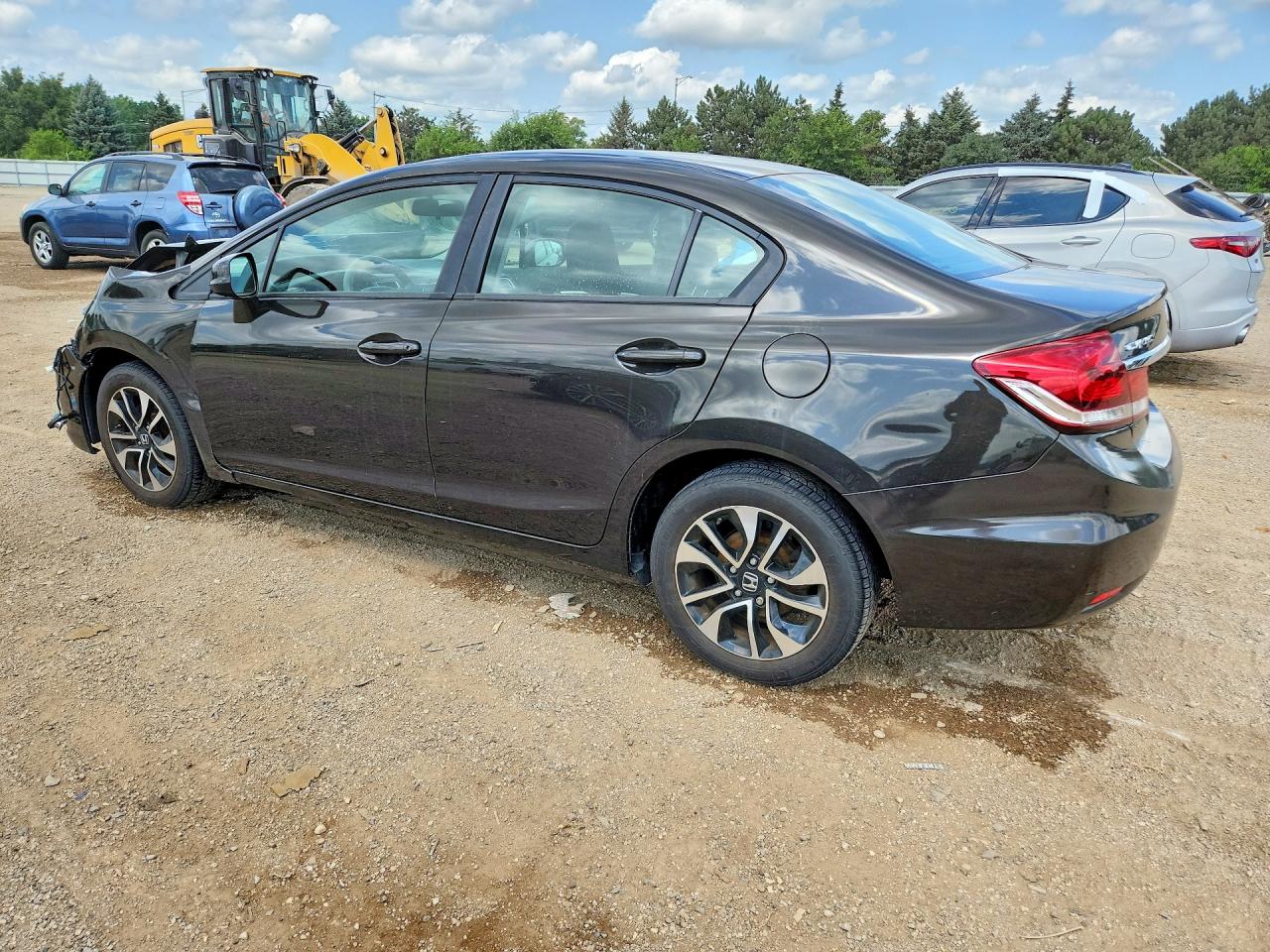 2013 Honda Civic Ex Black vin: 19XFB2F82DE072327