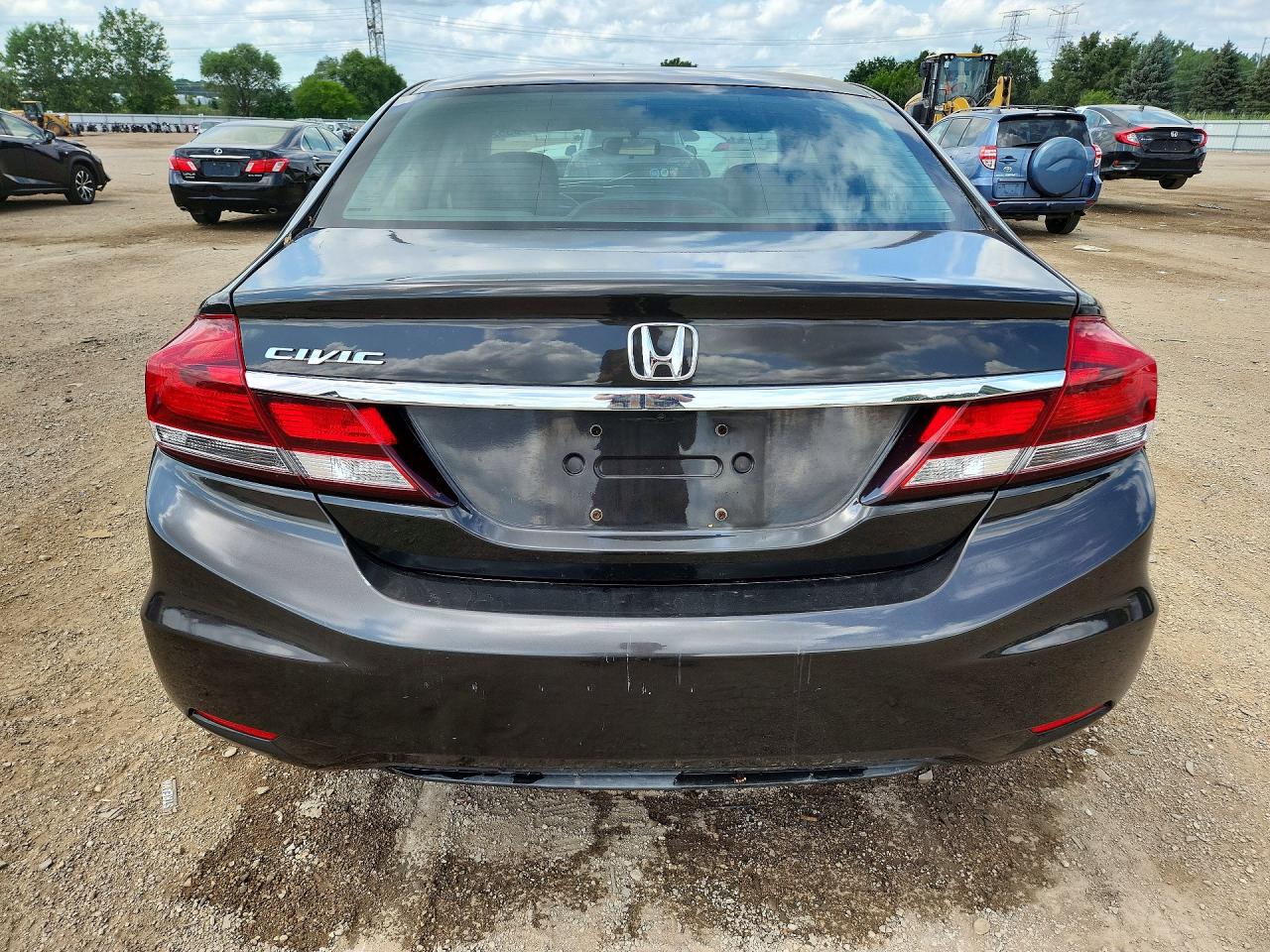 2013 Honda Civic Ex Black vin: 19XFB2F82DE072327