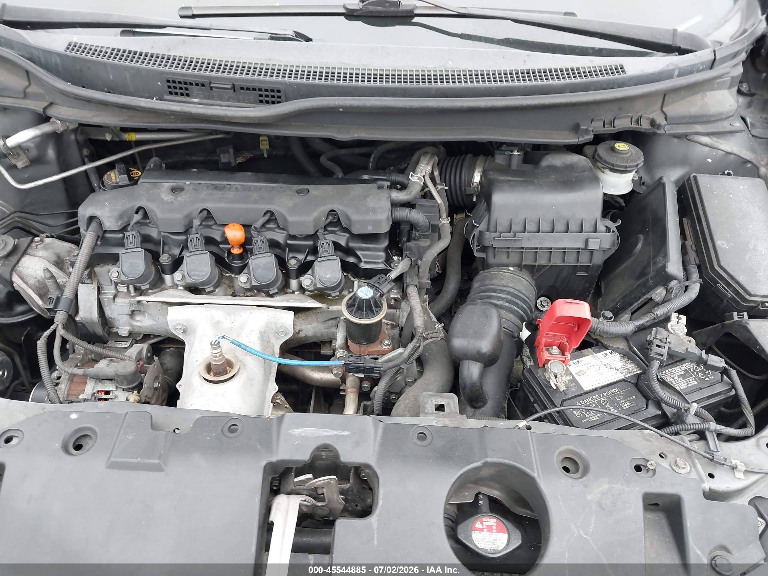 2013 Honda Civic Ex Gray vin: 19XFB2F82DE202381