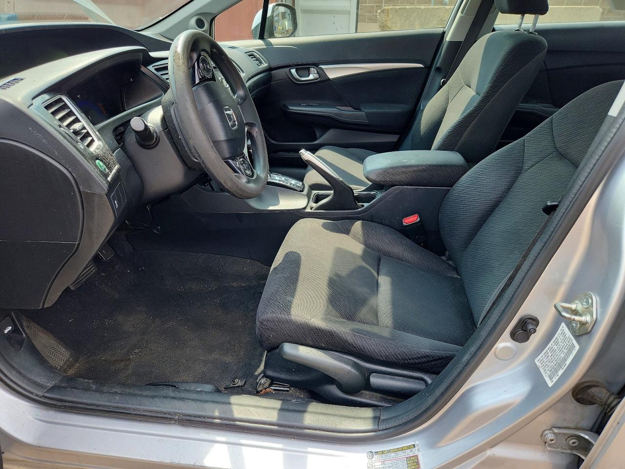 2013 Honda Civic Ex Silver vin: 19XFB2F82DE212912