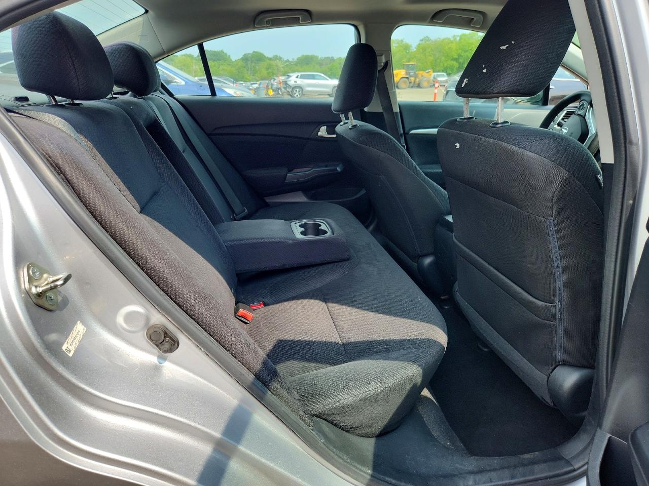 2013 Honda Civic Ex Silver vin: 19XFB2F82DE212912