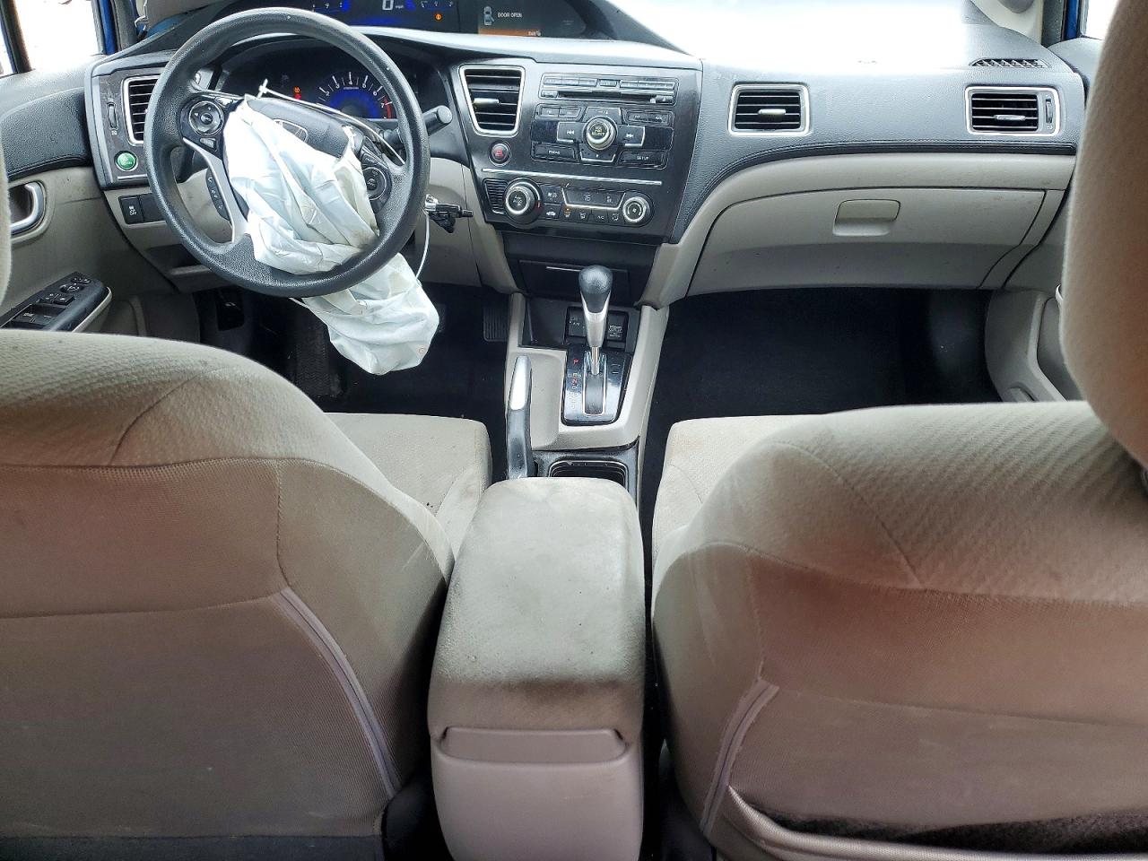 2013 Honda Civic Ex Blue vin: 19XFB2F82DE225272