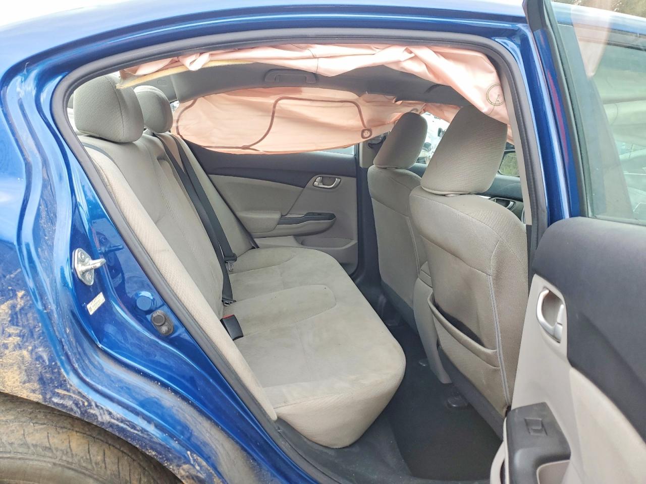 2013 Honda Civic Ex Blue vin: 19XFB2F82DE225272