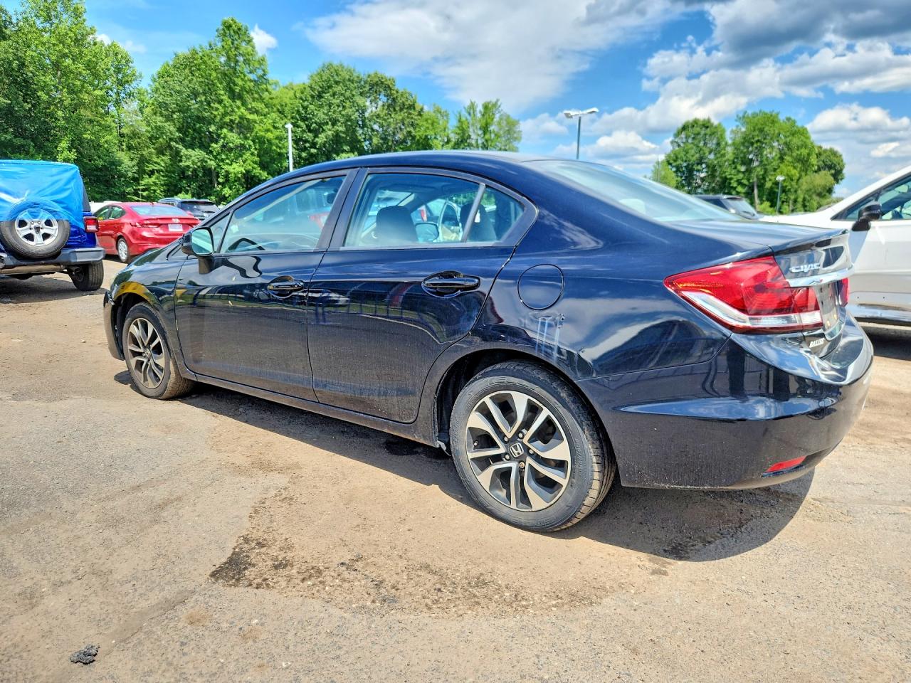 2013 Honda Civic Ex Black vin: 19XFB2F82DE283401
