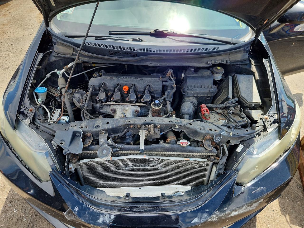 2013 Honda Civic Ex Black vin: 19XFB2F82DE283401