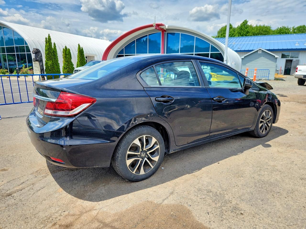 2013 Honda Civic Ex Black vin: 19XFB2F82DE283401