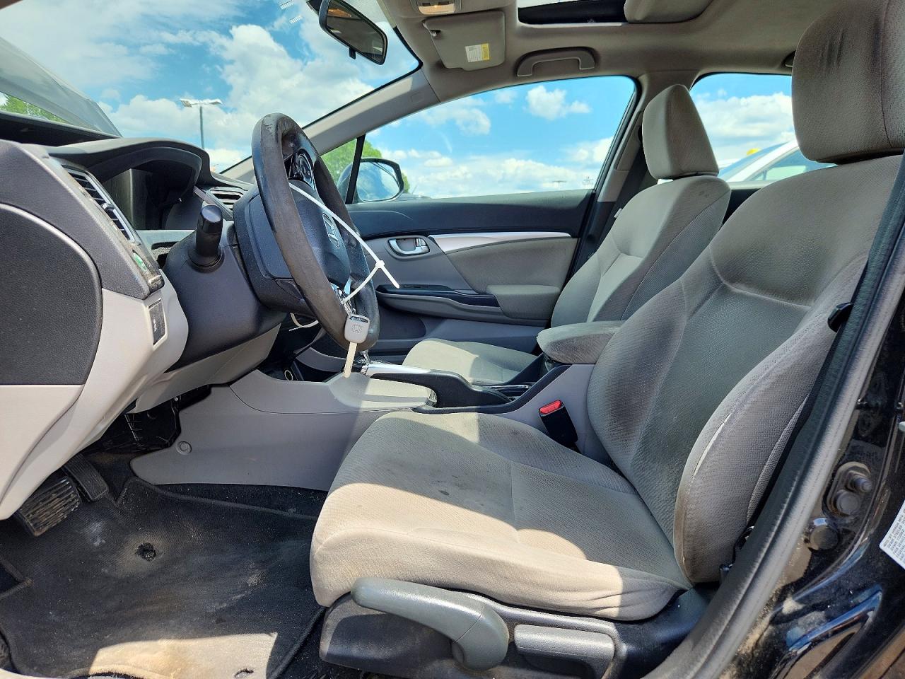2013 Honda Civic Ex Black vin: 19XFB2F82DE283401