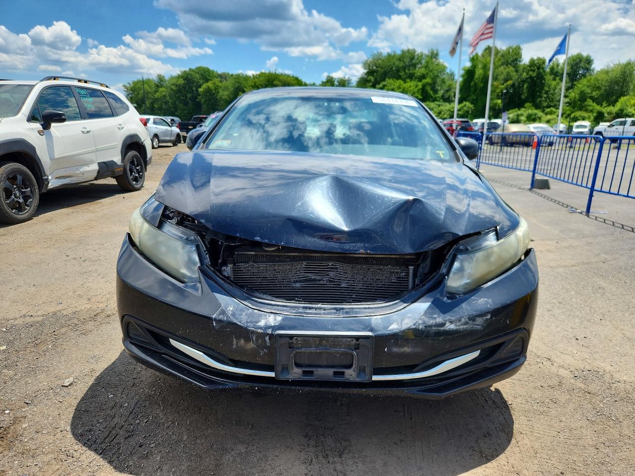 2013 Honda Civic Ex Black vin: 19XFB2F82DE283401