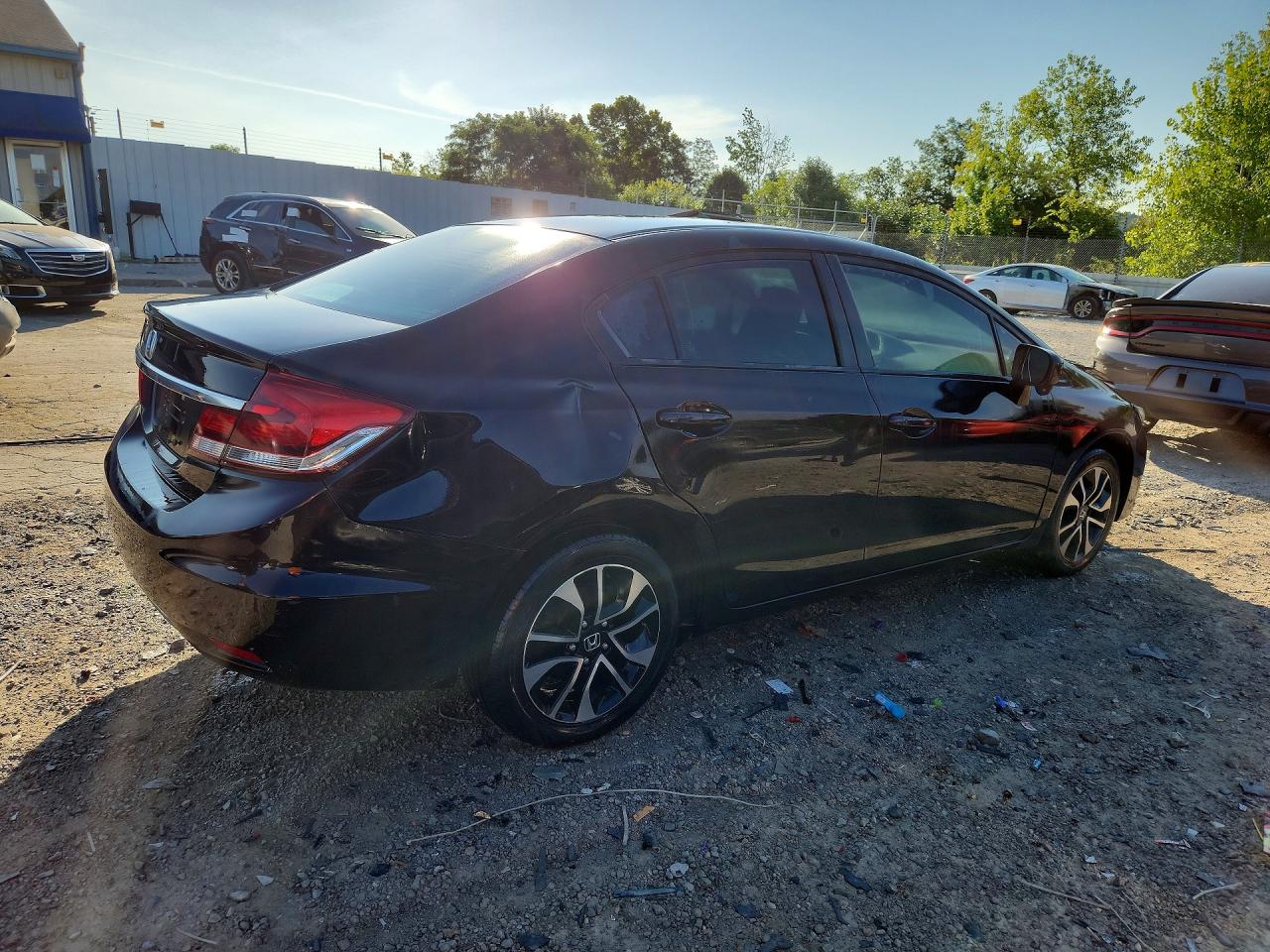 2014 Honda Civic Ex Black vin: 19XFB2F82EE051897