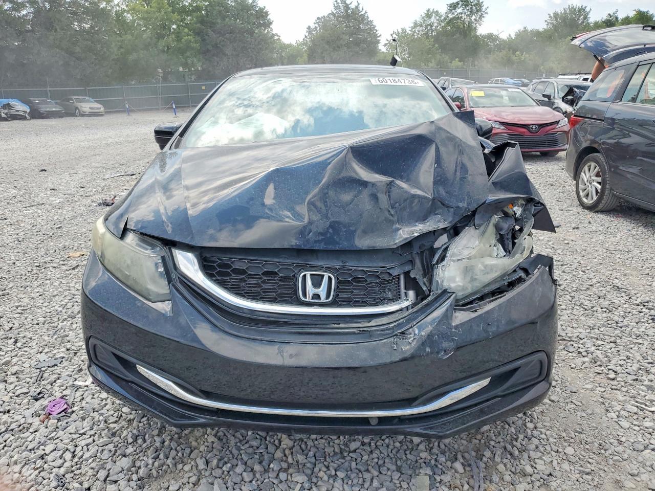2014 Honda Civic Ex Черный vin: 19XFB2F82EE059644