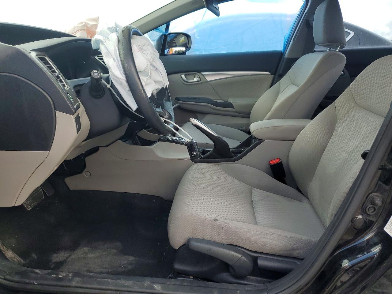 2014 Honda Civic Ex Черный vin: 19XFB2F82EE059644