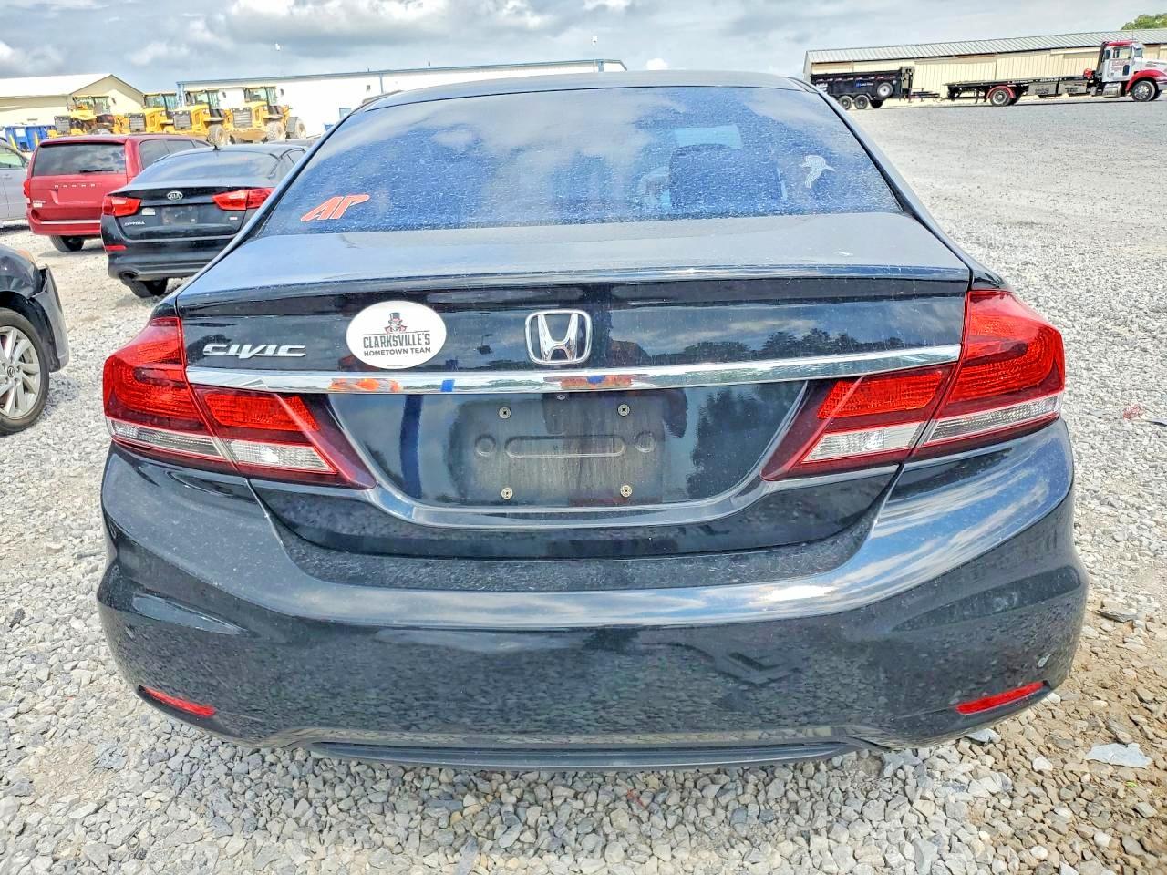 2014 Honda Civic Ex Черный vin: 19XFB2F82EE059644