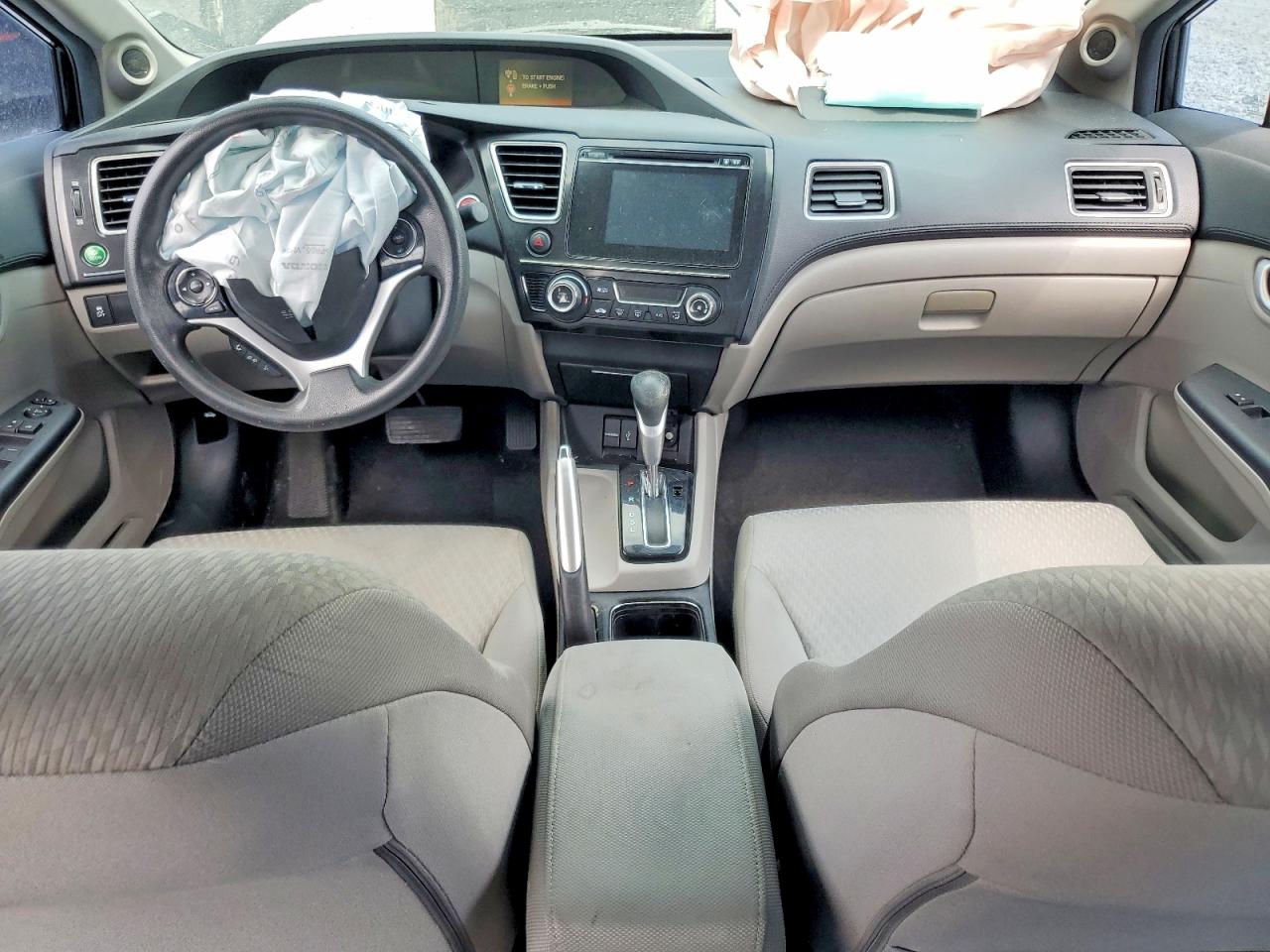 2014 Honda Civic Ex Черный vin: 19XFB2F82EE059644