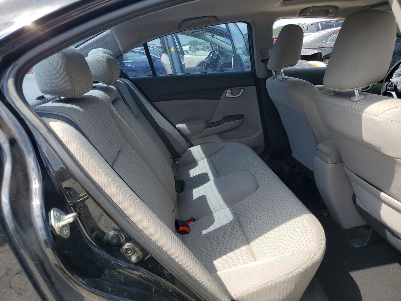 2014 Honda Civic Ex Черный vin: 19XFB2F82EE059644