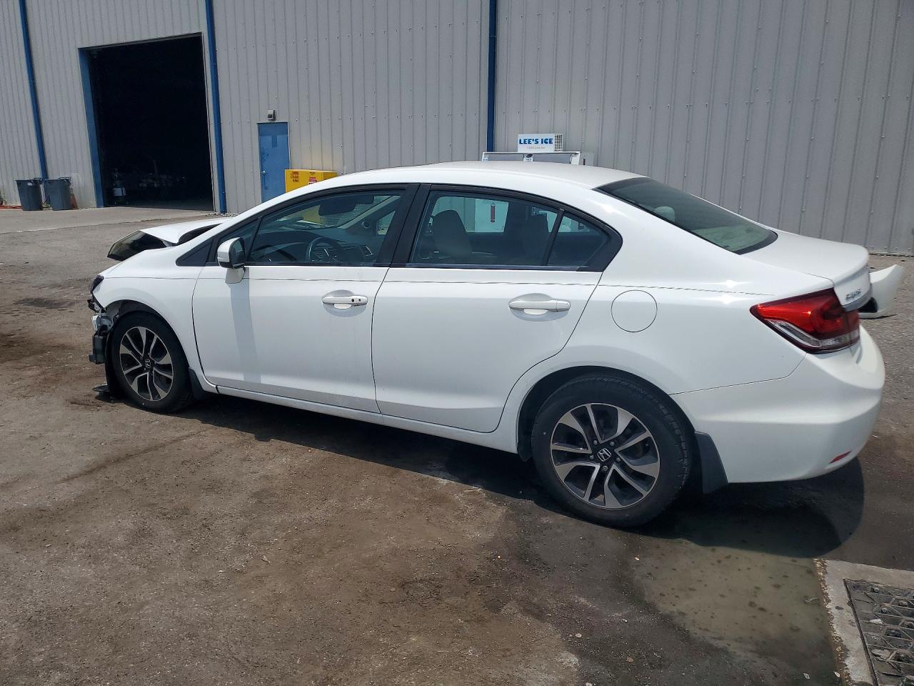 2014 Honda Civic Ex White vin: 19XFB2F82EE063290