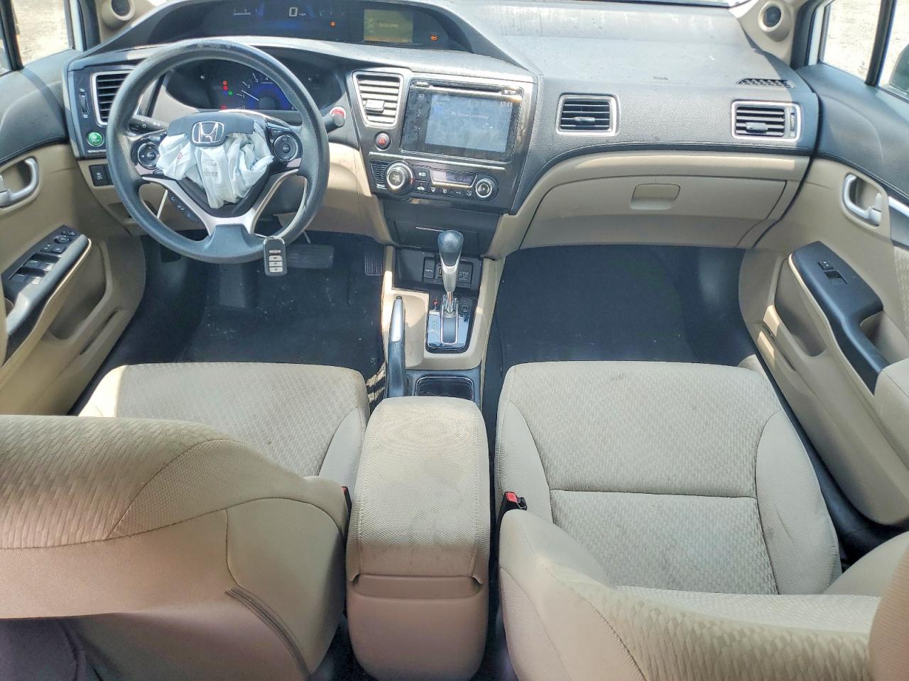 2014 Honda Civic Ex White vin: 19XFB2F82EE063290